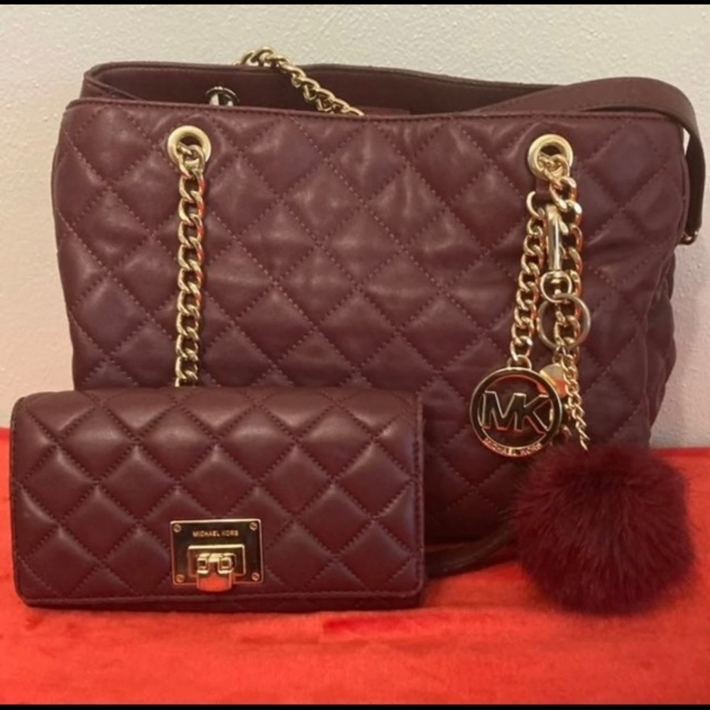 Micheal Kors shoulder bag and wallet